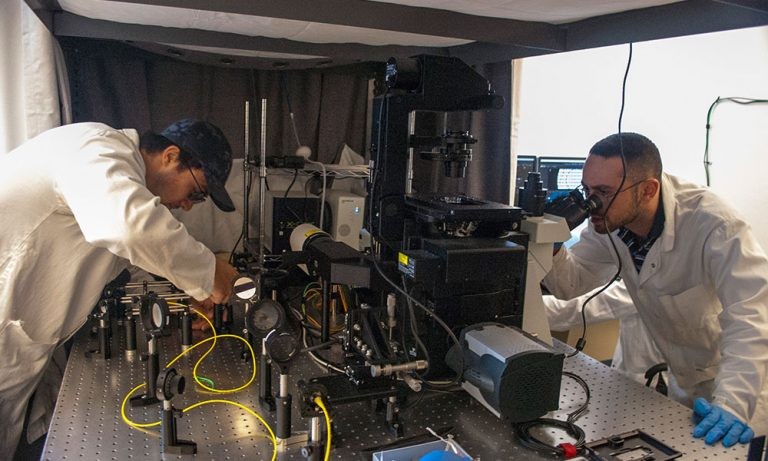 Researchers in Isaac Li's lab